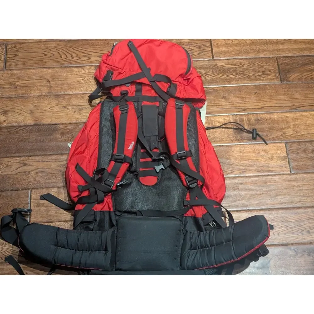 Kelty Comanche 6400 Backpack Red Internal Frame Hiking Expedition Pack Hydration